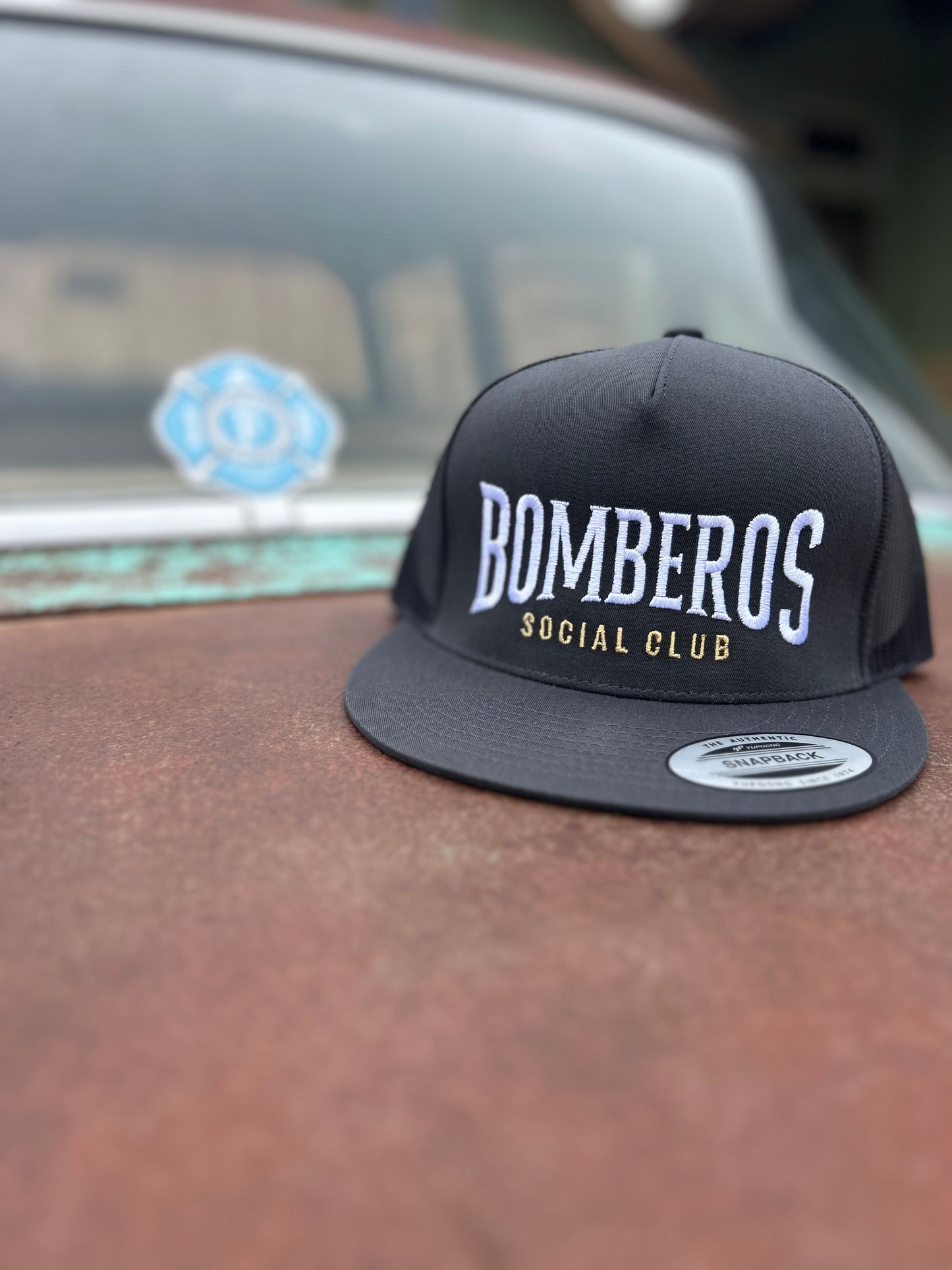 Gunmetal Gray w/ White & Gold