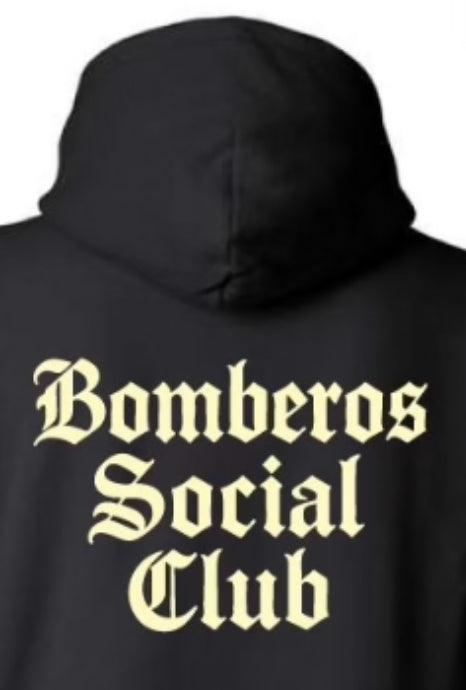 Black sweatshirt with oatmeal lettering (medium-XL)