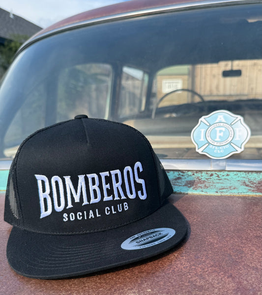 Black w/ White Lettering